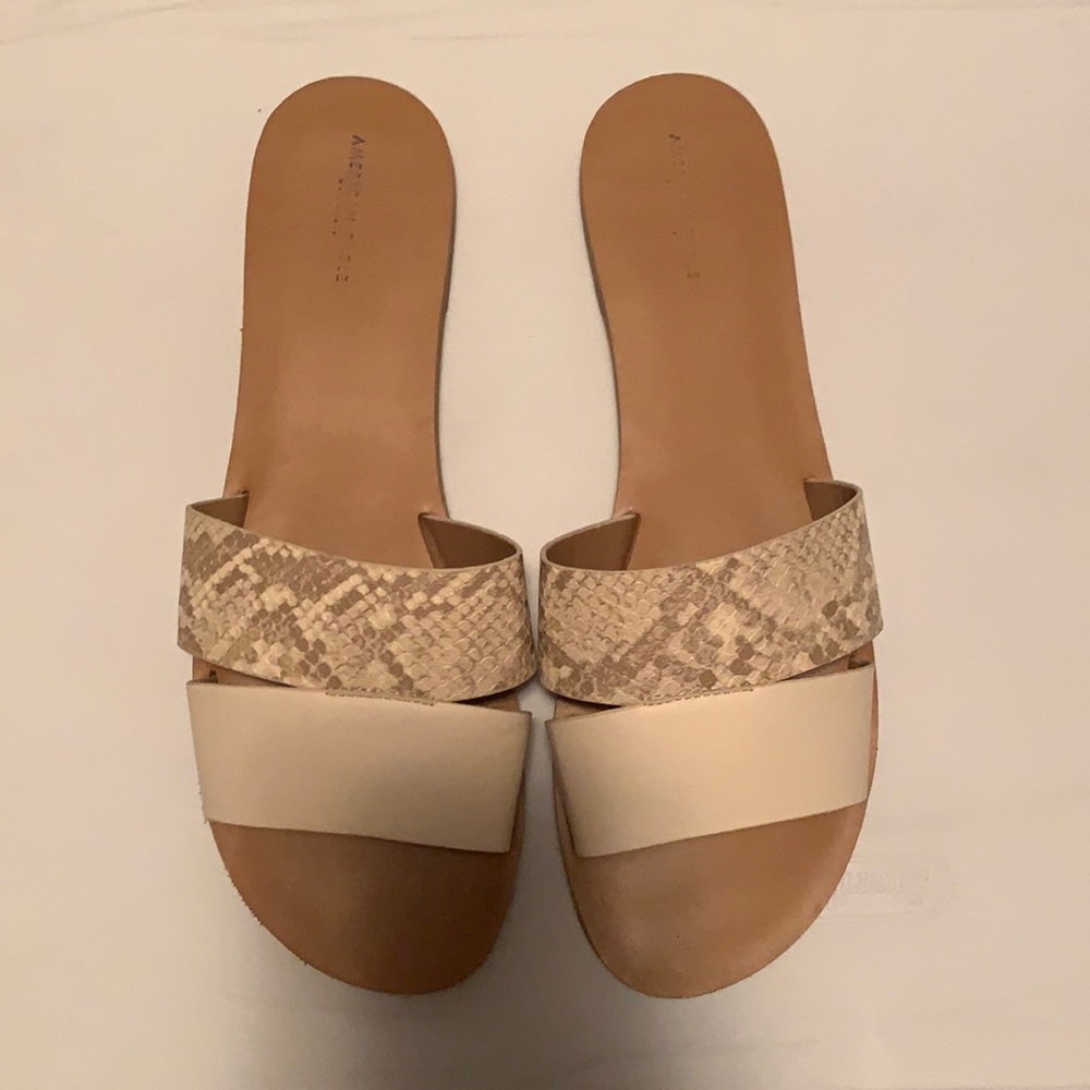 Snakeskin Sandals American Eagle